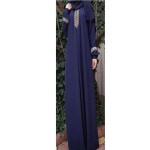 Abaya Islamische Kleidung Blue