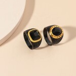 Ring schwarzen gold